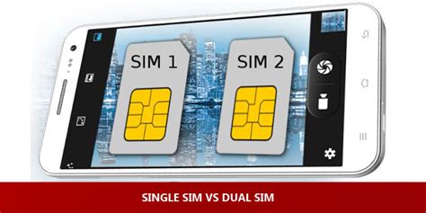 single sim card vs dual